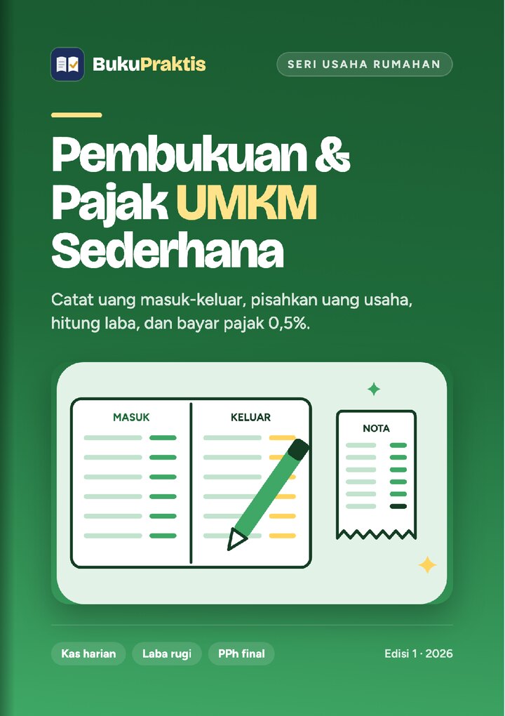 Sampul Pembukuan & Pajak UMKM Sederhana