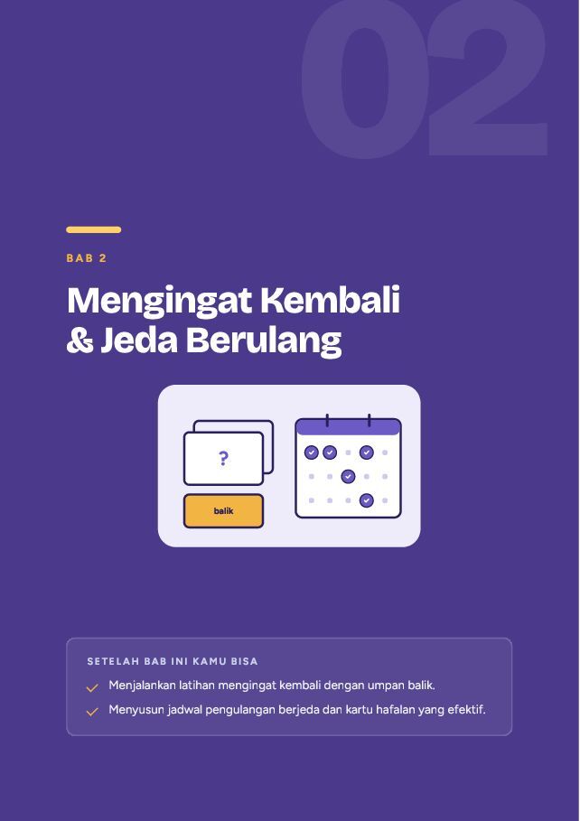 Contoh halaman Cara Belajar Cepat dan Teknik Mencatat