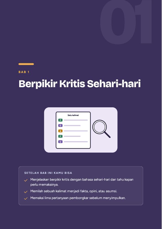 Contoh halaman Berpikir Kritis dan Mengambil Keputusan