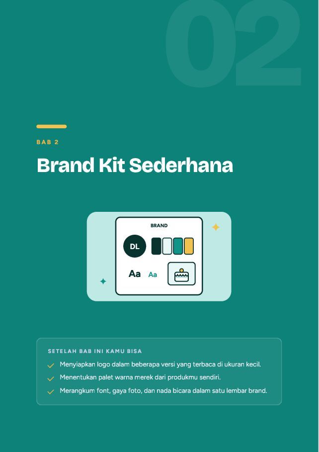 Contoh halaman Desain Konten Jualan dengan Canva