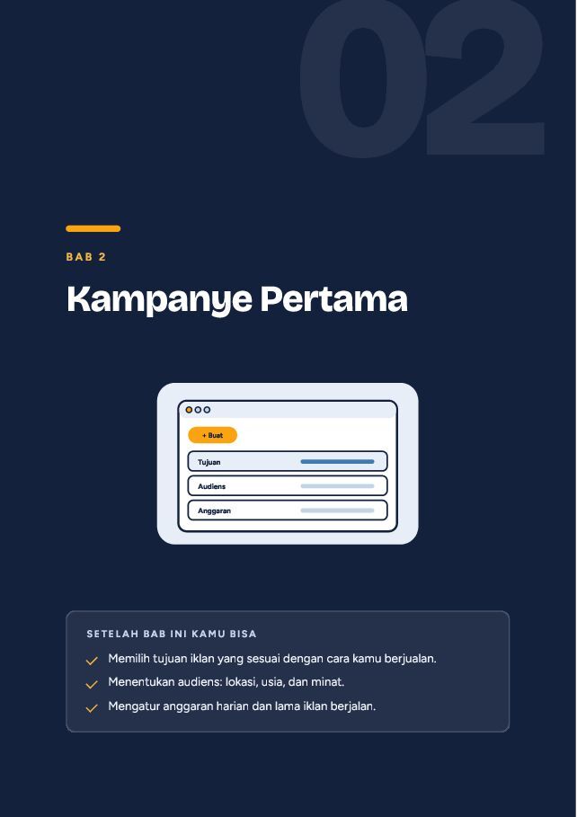 Contoh halaman Iklan Facebook & Instagram untuk UMKM