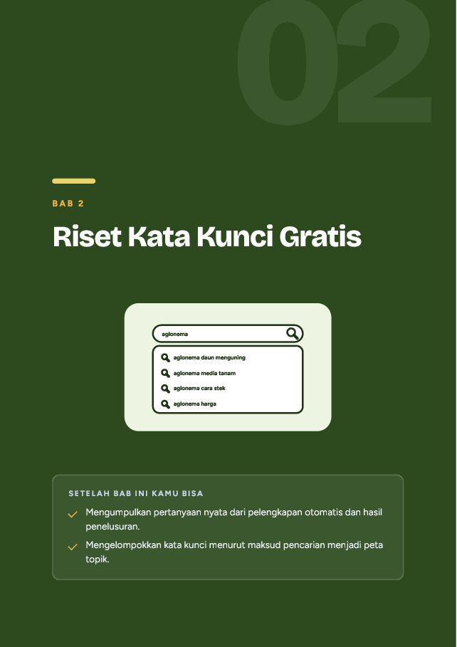 Contoh halaman Menulis Artikel Blog yang Muncul di Google
