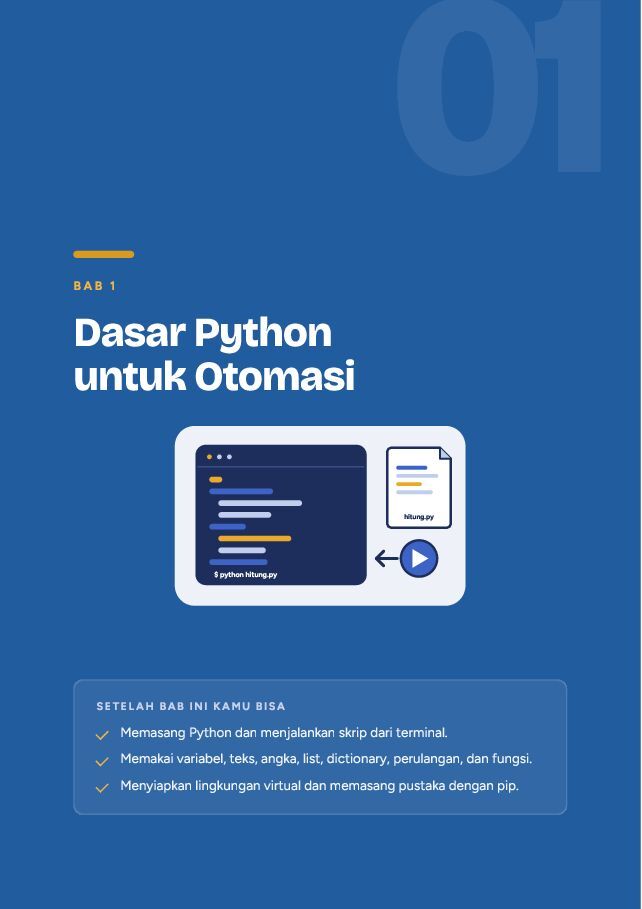 Contoh halaman Python Praktis untuk Otomasi