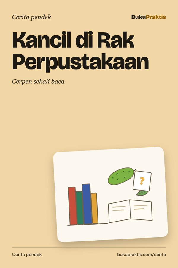 Sampul Kancil di Rak Perpustakaan