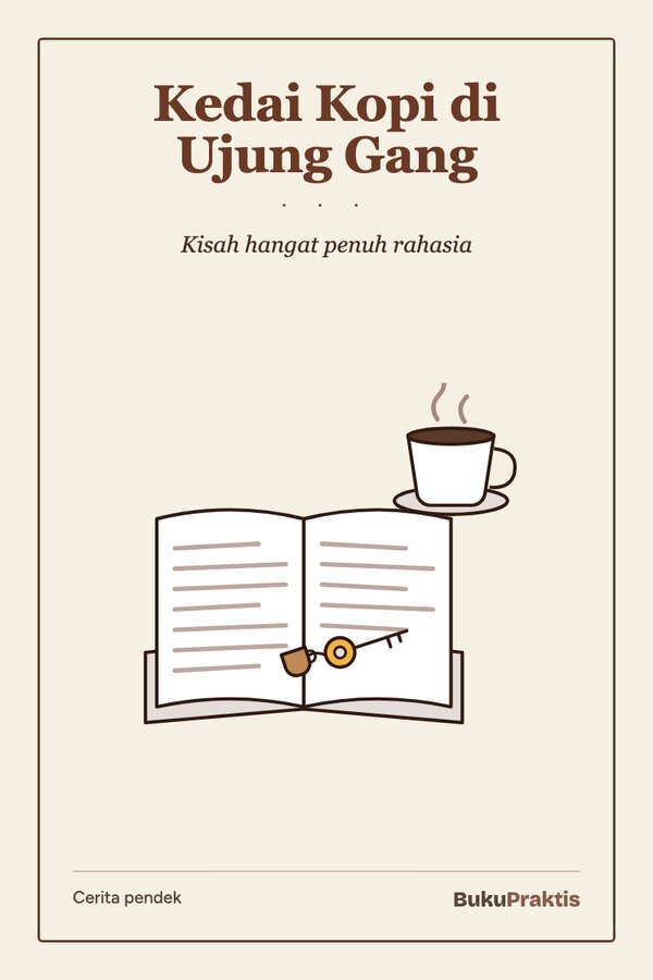 Sampul Kedai Kopi di Ujung Gang