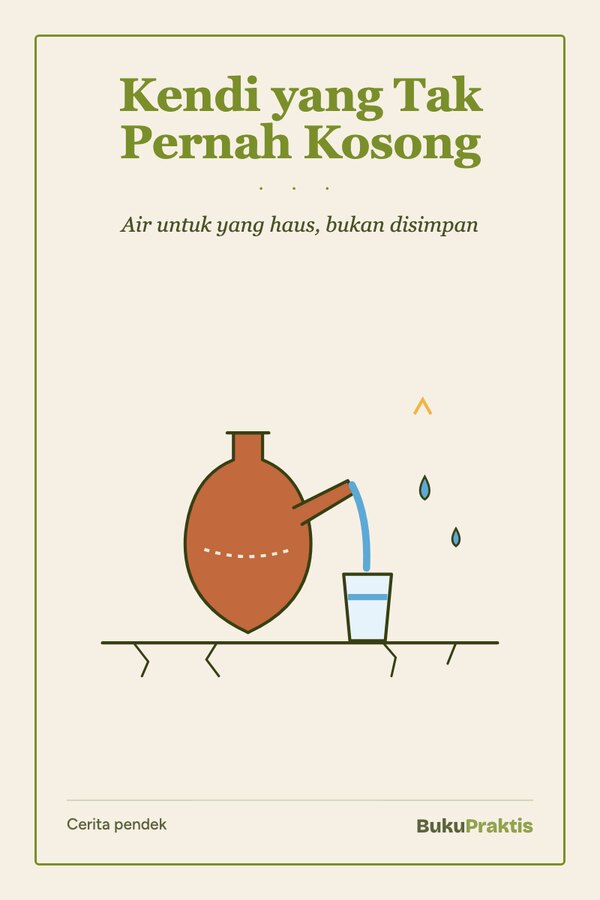 Sampul Kendi yang Tak Pernah Kosong