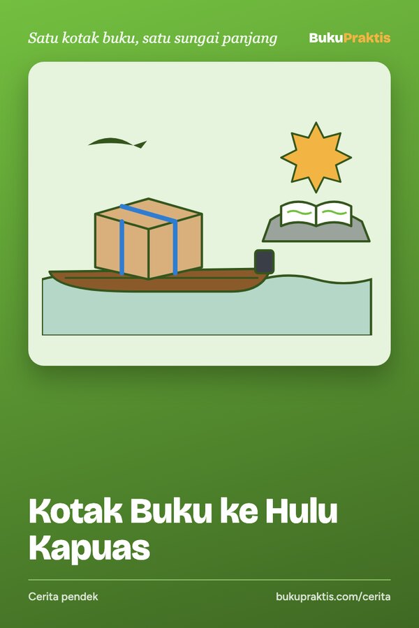 Sampul Kotak Buku ke Hulu Kapuas