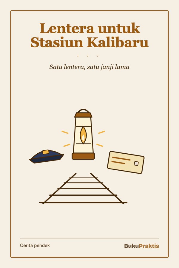Sampul Lentera untuk Stasiun Kalibaru