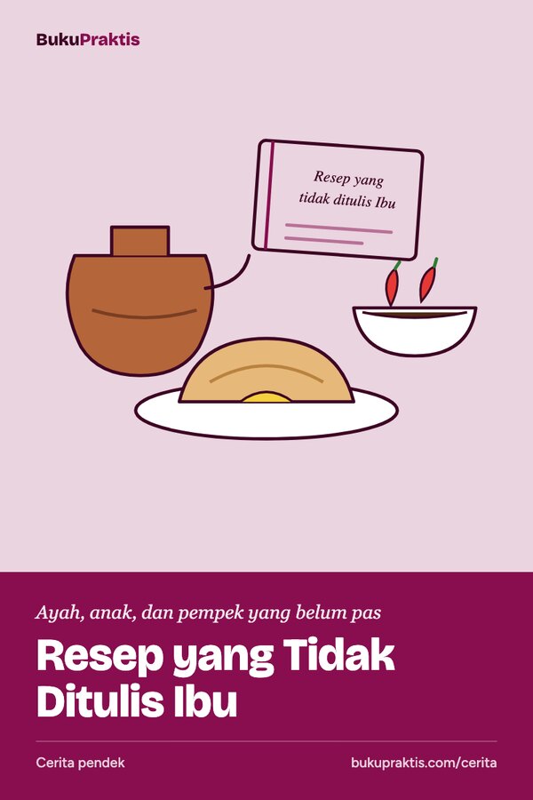 Sampul Resep yang Tidak Ditulis Ibu