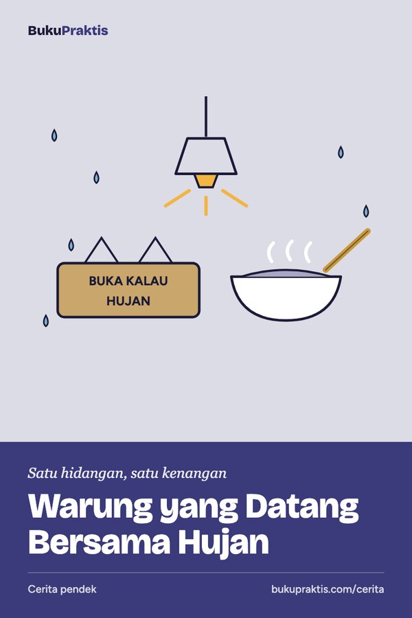 Sampul Warung yang Datang Bersama Hujan