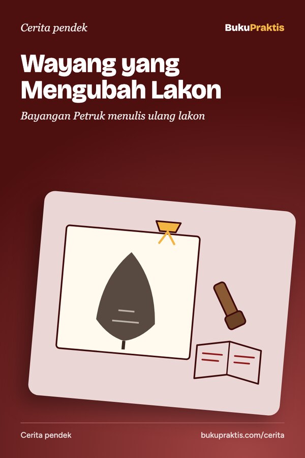 Sampul Wayang yang Mengubah Lakon
